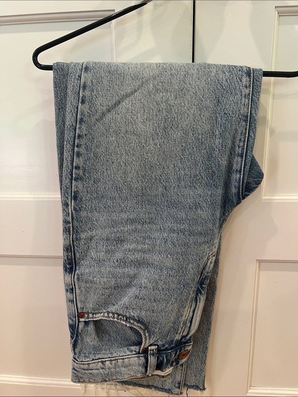 Women’s Light Blue Vintage Straight Jeans - Picture 5 of 5